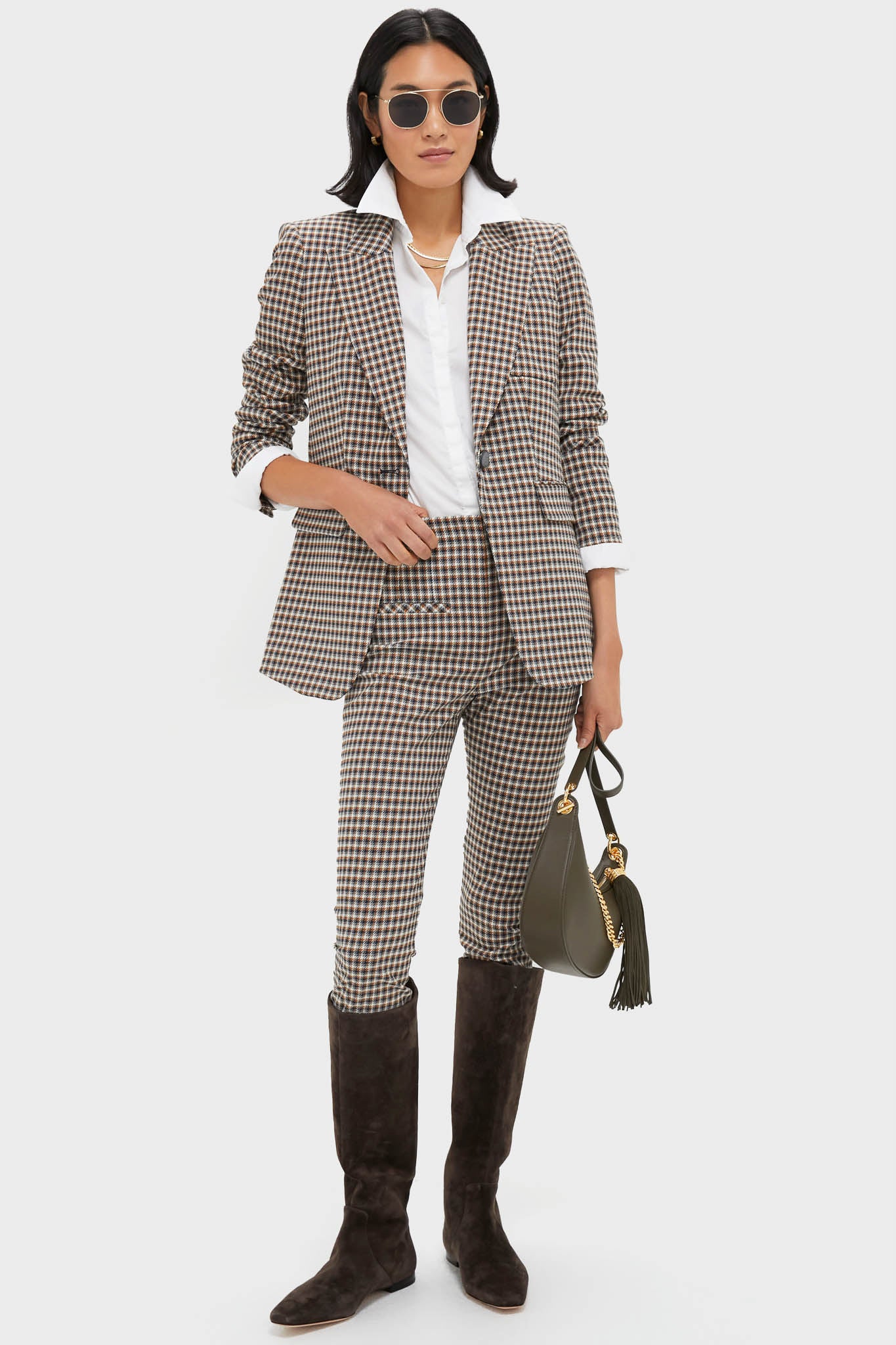 Navy Multi Livvy Dickey Jacket | Veronica Beard