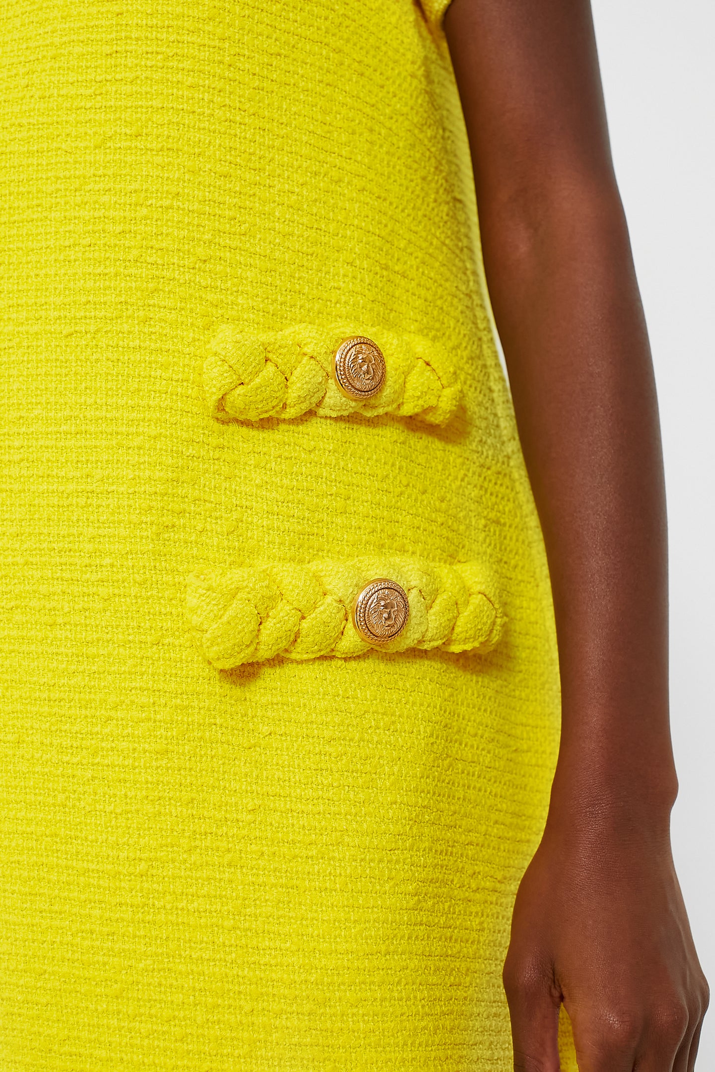 Limoncello Tweed Jackie Dress