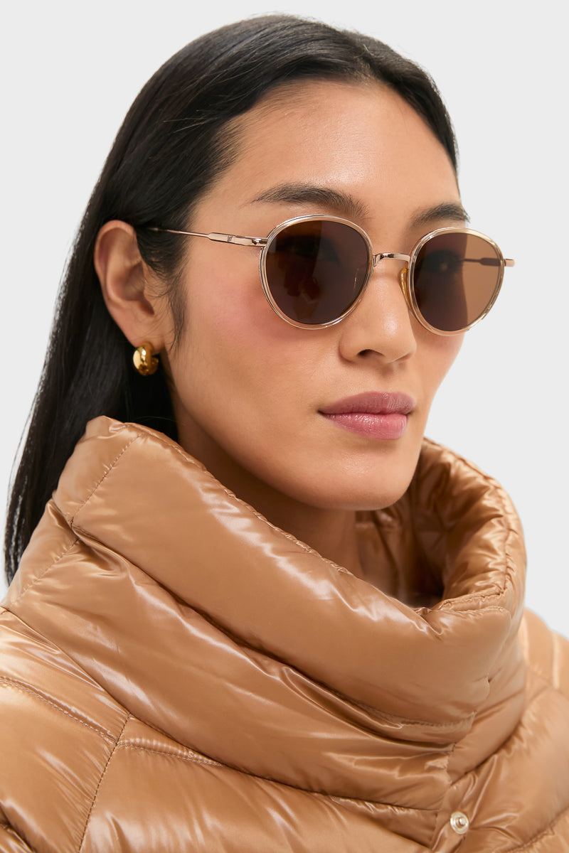 Champagne Amber Baia Polarized Sunglasses