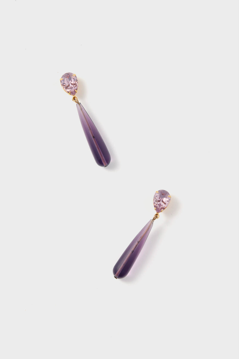 Amethyst Caroline Earrings