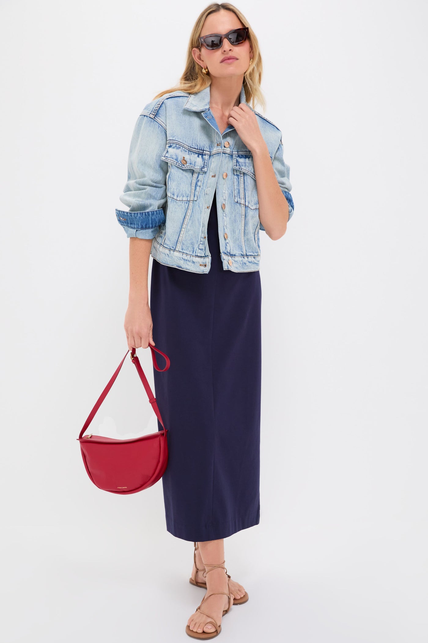 striped ribbed knit dress Striped Rib Dress