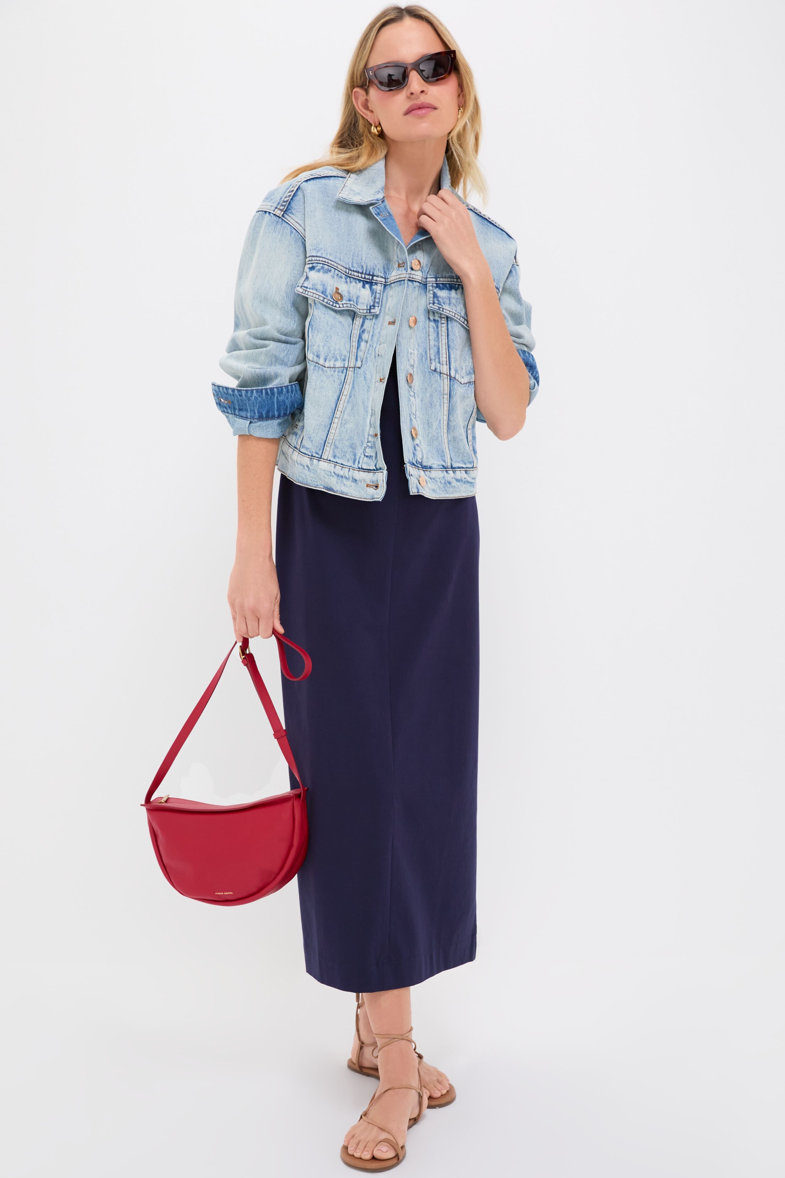 Navy Paula Knit Dress