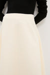 Cream Boucle Nicolette Skirt