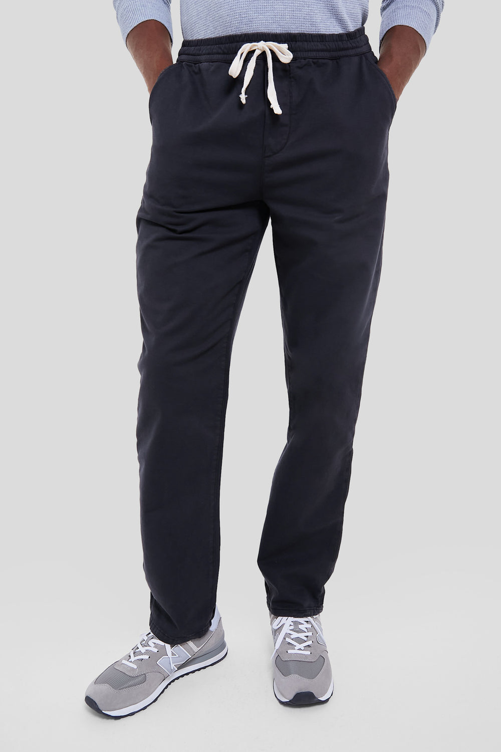 Washed Black Athletic Fit Saturday Pants