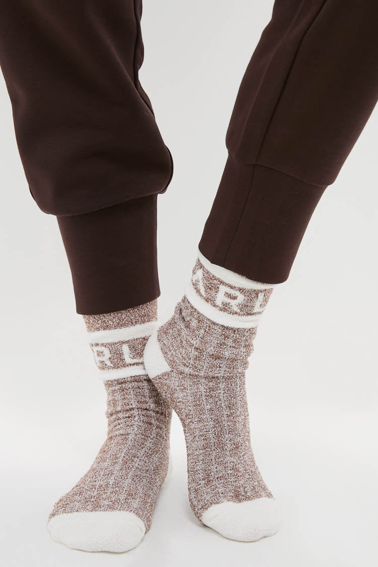 Acorn Marl Spencer Sock