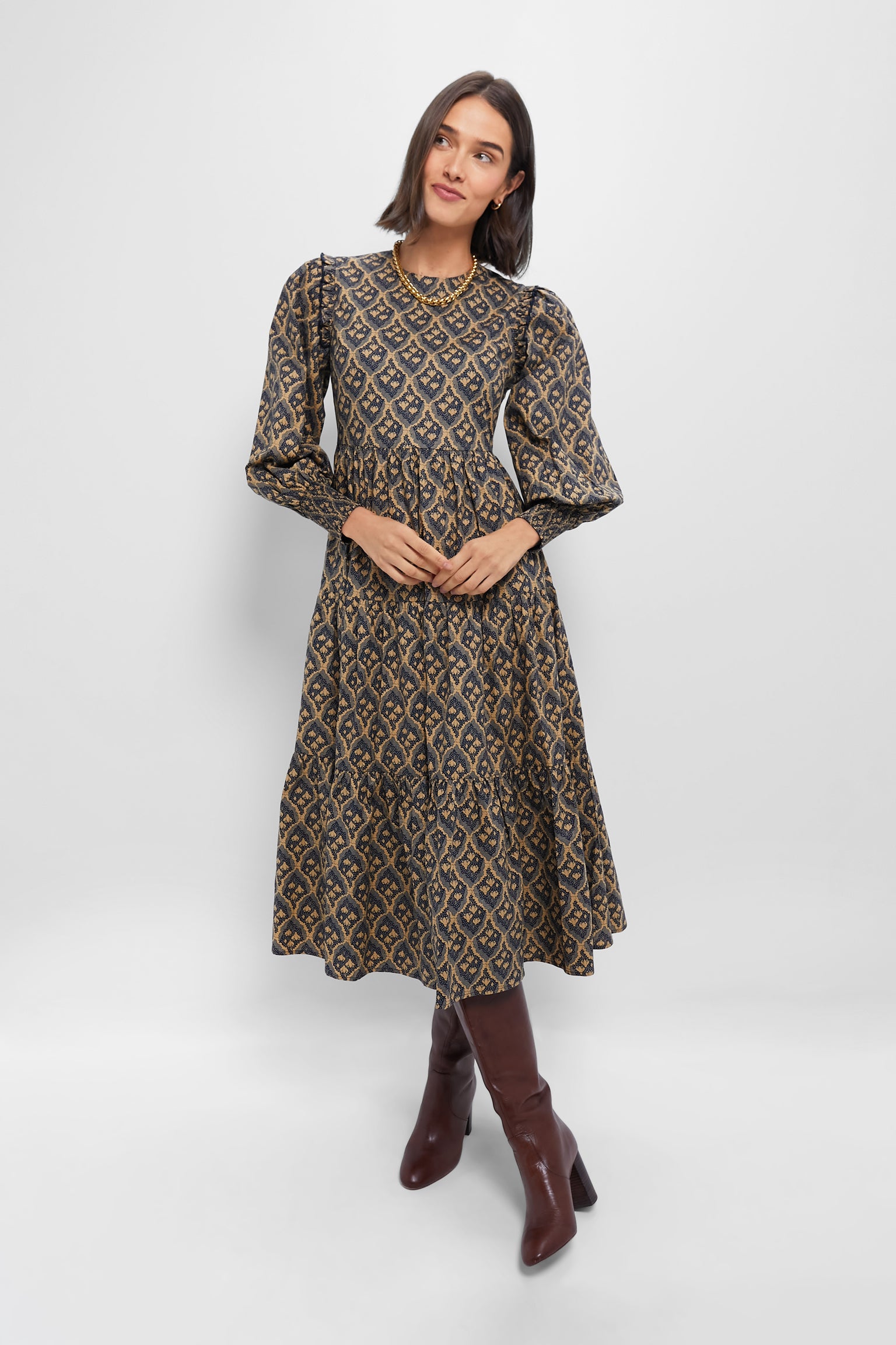 hyacinth house midi dress Hyacinth House Estella Midi Dress