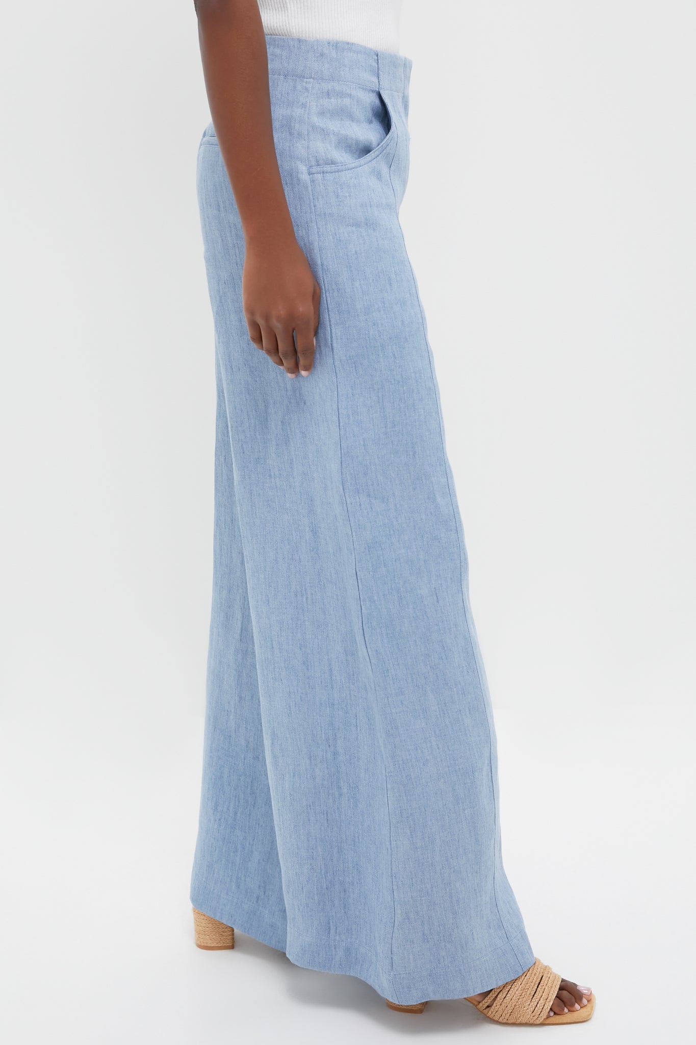 Light Indigo Demie Pant