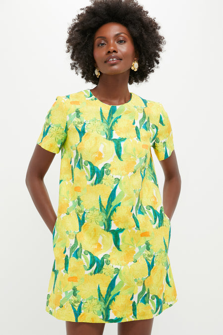 Zesty Mini Swing Dress