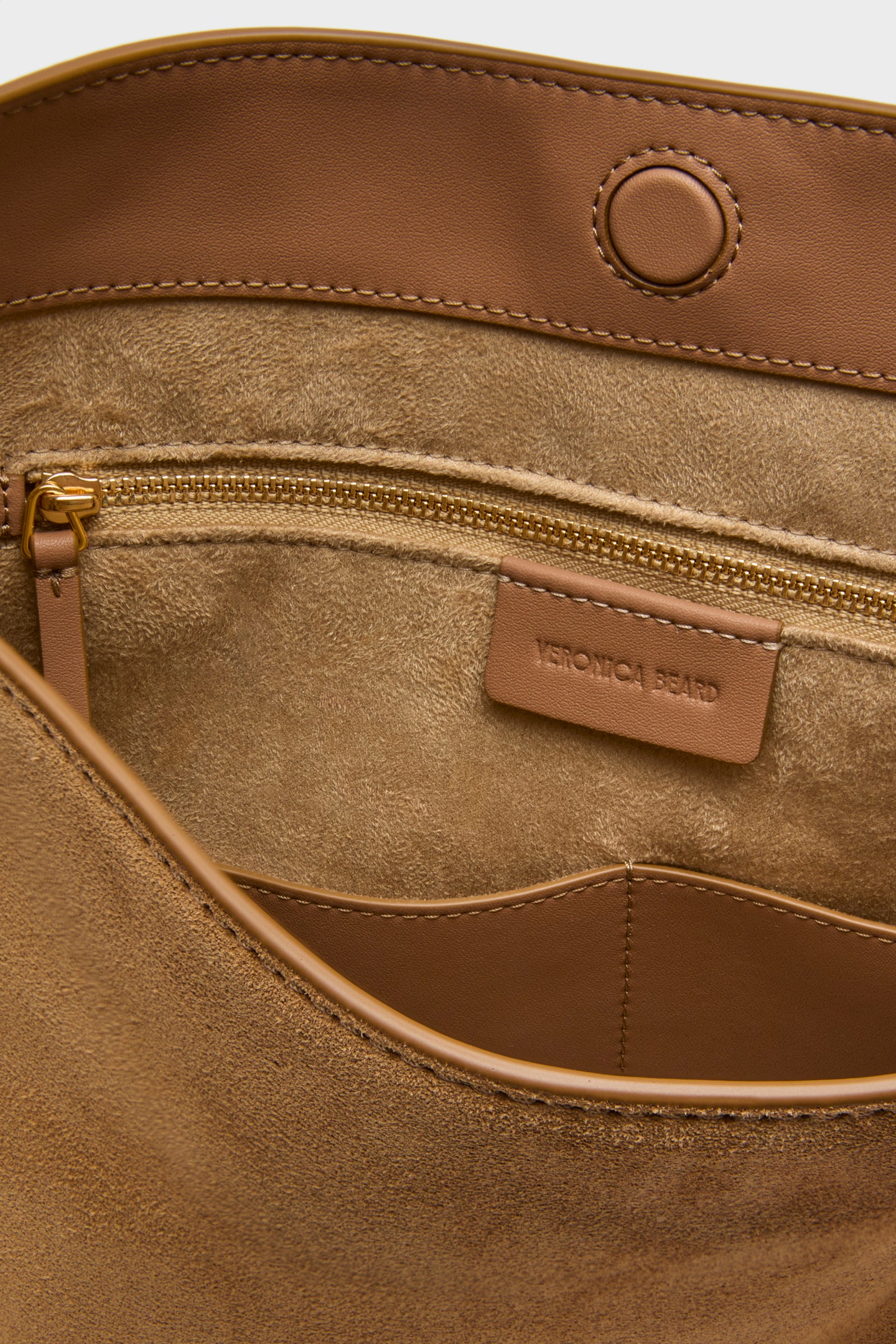 Acorn Suede Veronica Beard Vida Hobo