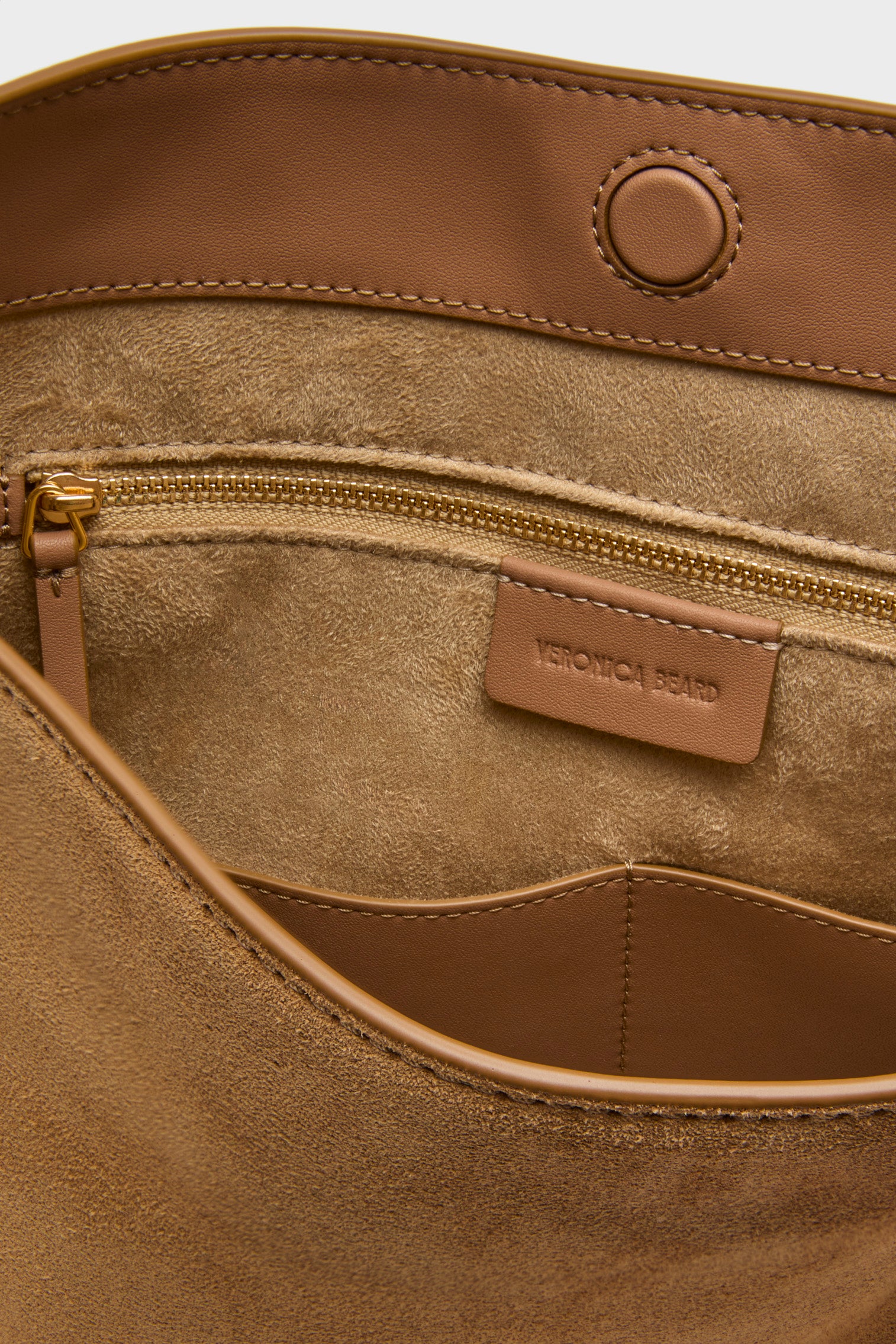 Acorn Suede Veronica Beard Vida Hobo
