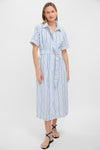 High Tide Jacquard Stripe Arie Dress