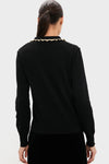 Black Annalane Collared Sweater