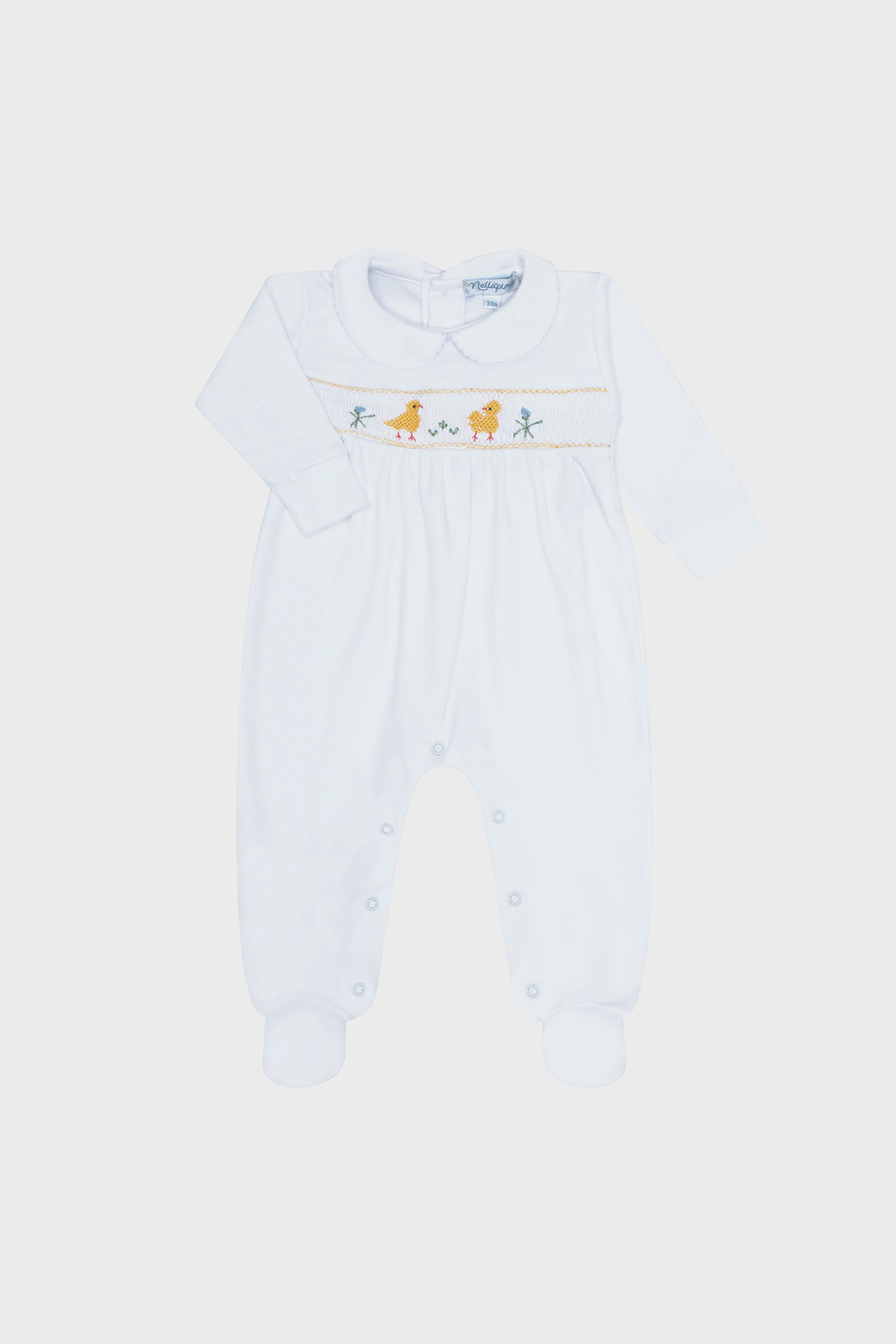 Chicks Smocked Footies