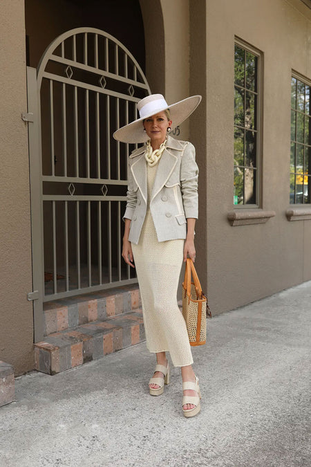 Cream Catena Necklace