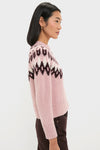 Deep Petal Multi Anne Fairisle Pullover
