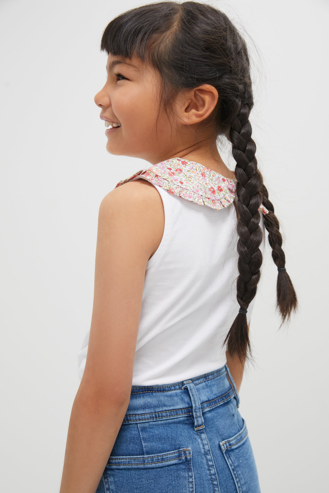 Red Floral Florentina Top