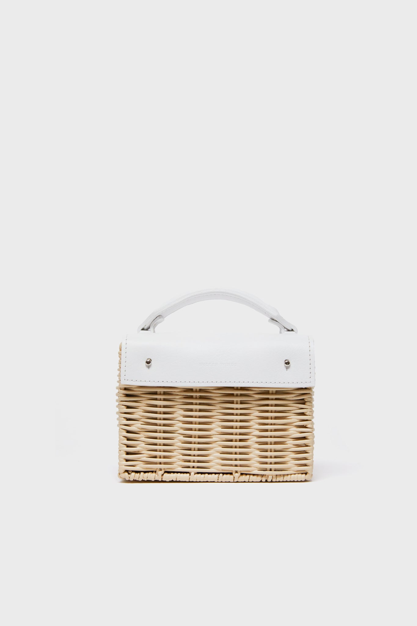 Natural White Mini Kuai Bag | Wicker Wings