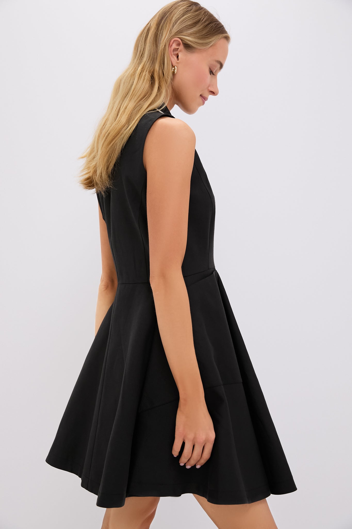 blue dress for baby girl Tuckernuck Black Linen Ruby Dress Black / M