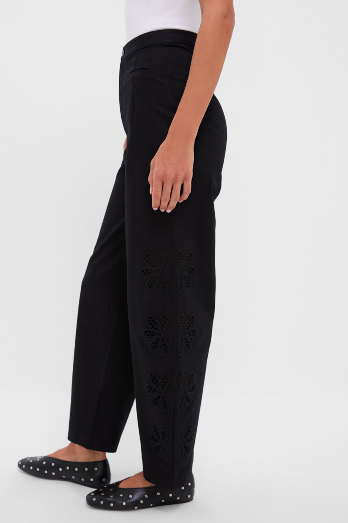 Black Romeo Trousers