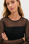 Black Kelsea Top