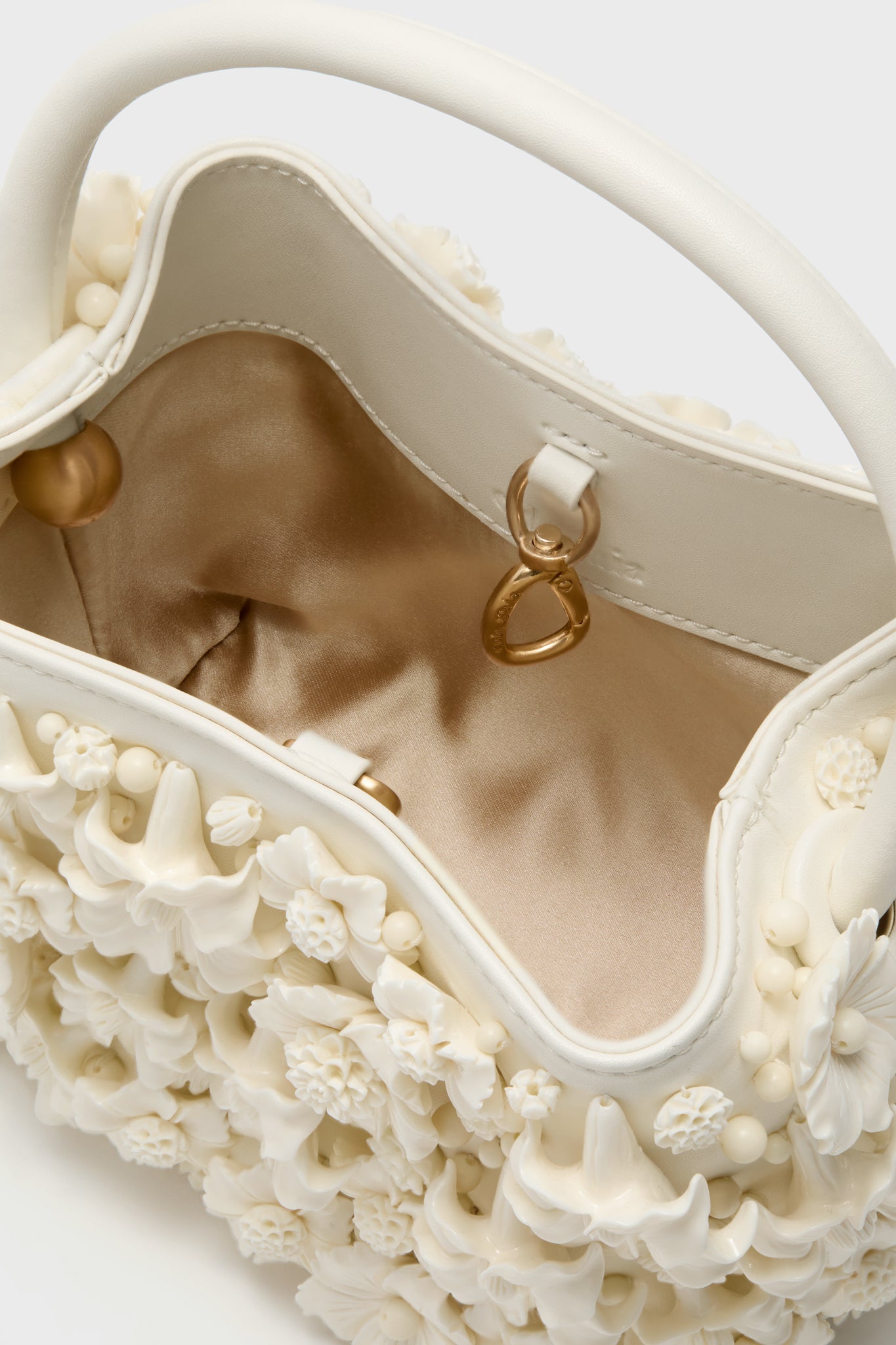 Ivory Solene Mini Top Handle