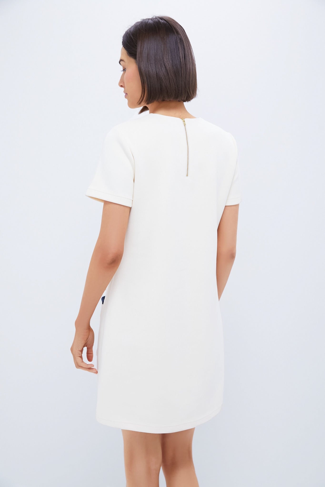 Pearl White Short Sleeve Francoise Dress | Tuckernuck