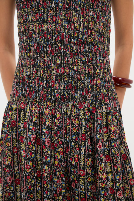 Garland Print Paramour Dress
