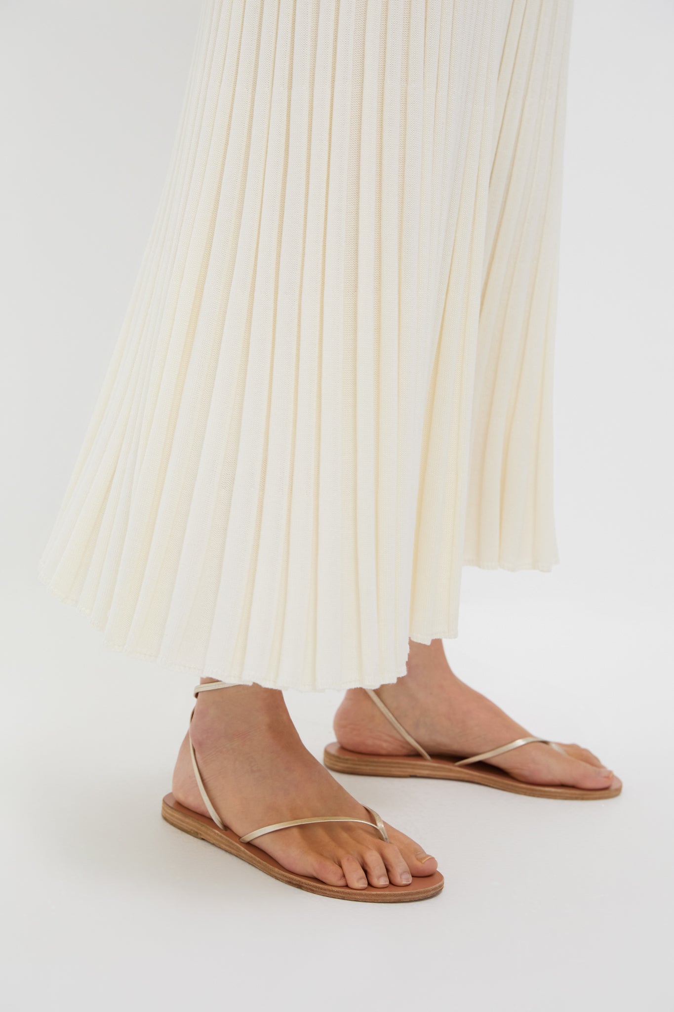 Ivory Knit Kenley Skirt