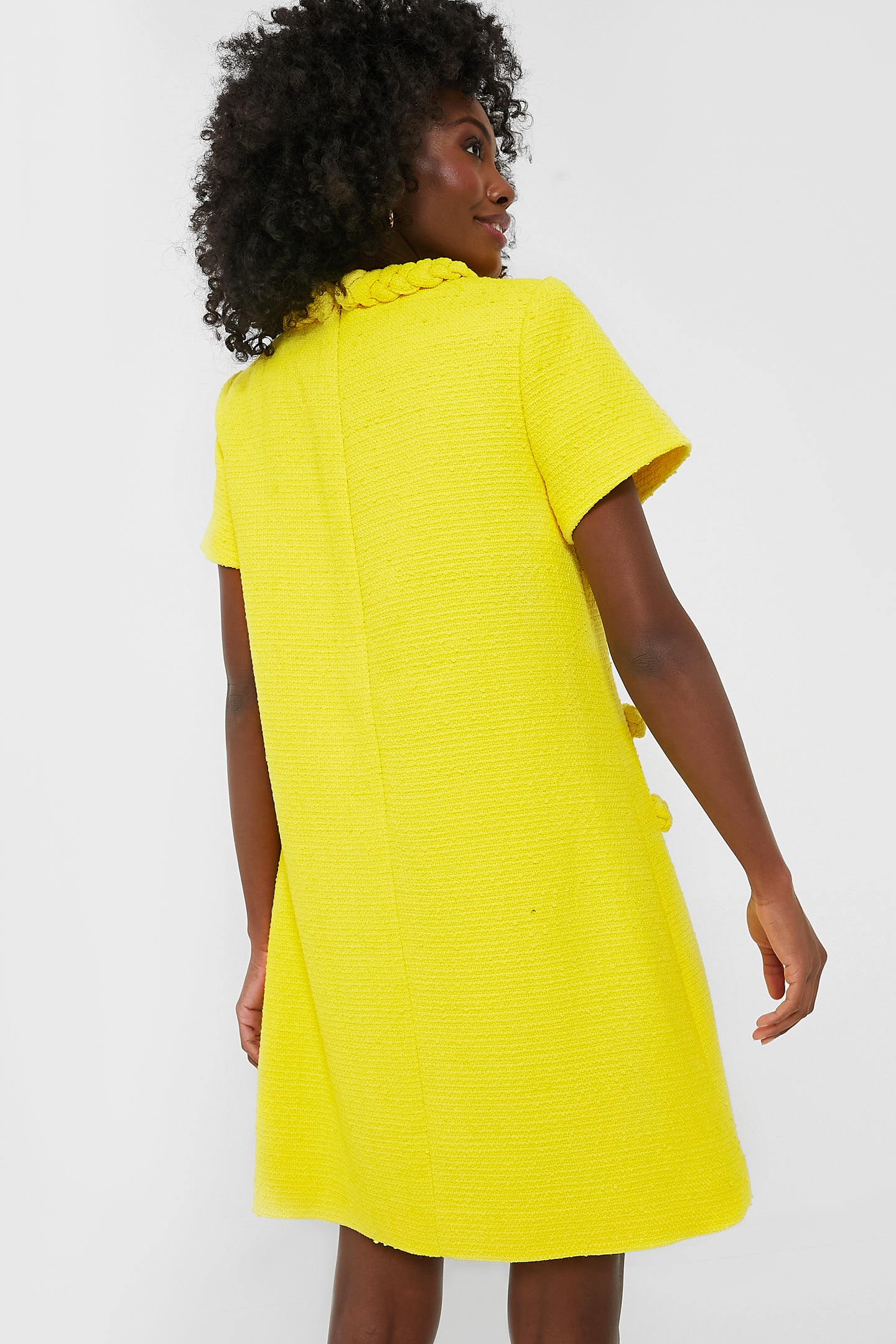 Limoncello Tweed Jackie Dress