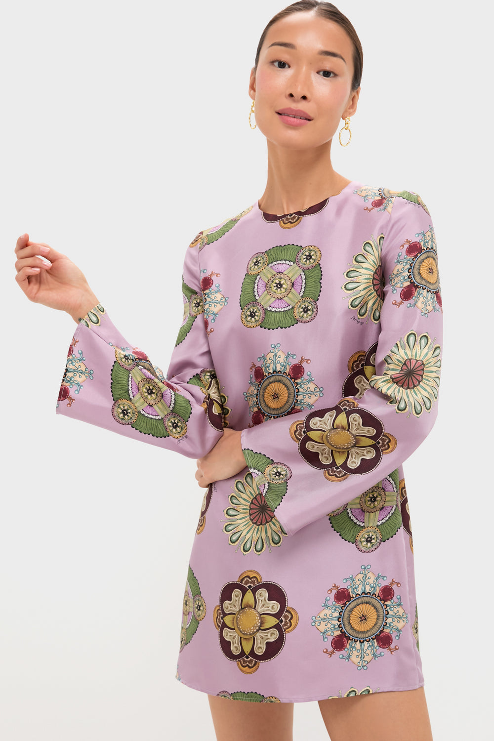 Nucleus Pink Mini Supremes Swing Dress