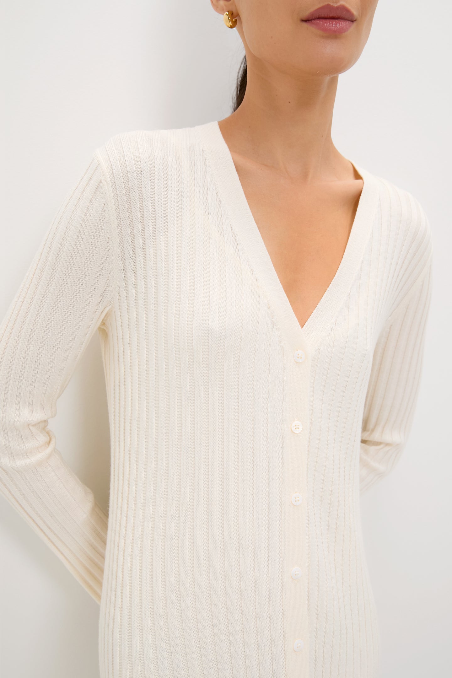 Ivory Callum Sweater Dress