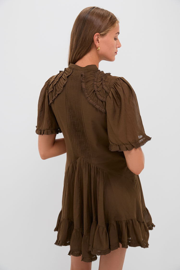 Dark Khaki Celyana Dress