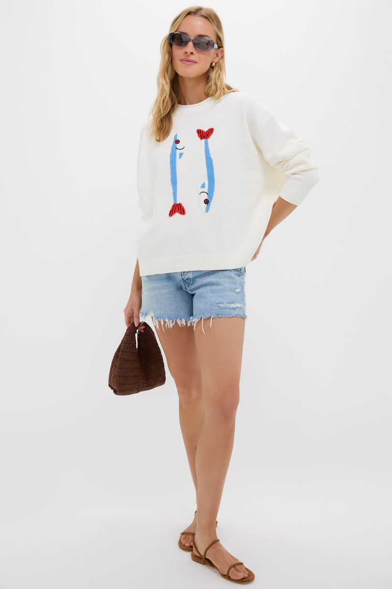 Pier Ivory Giada Sweater