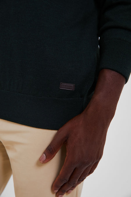 Olive Gamlin Half Zip Sweater