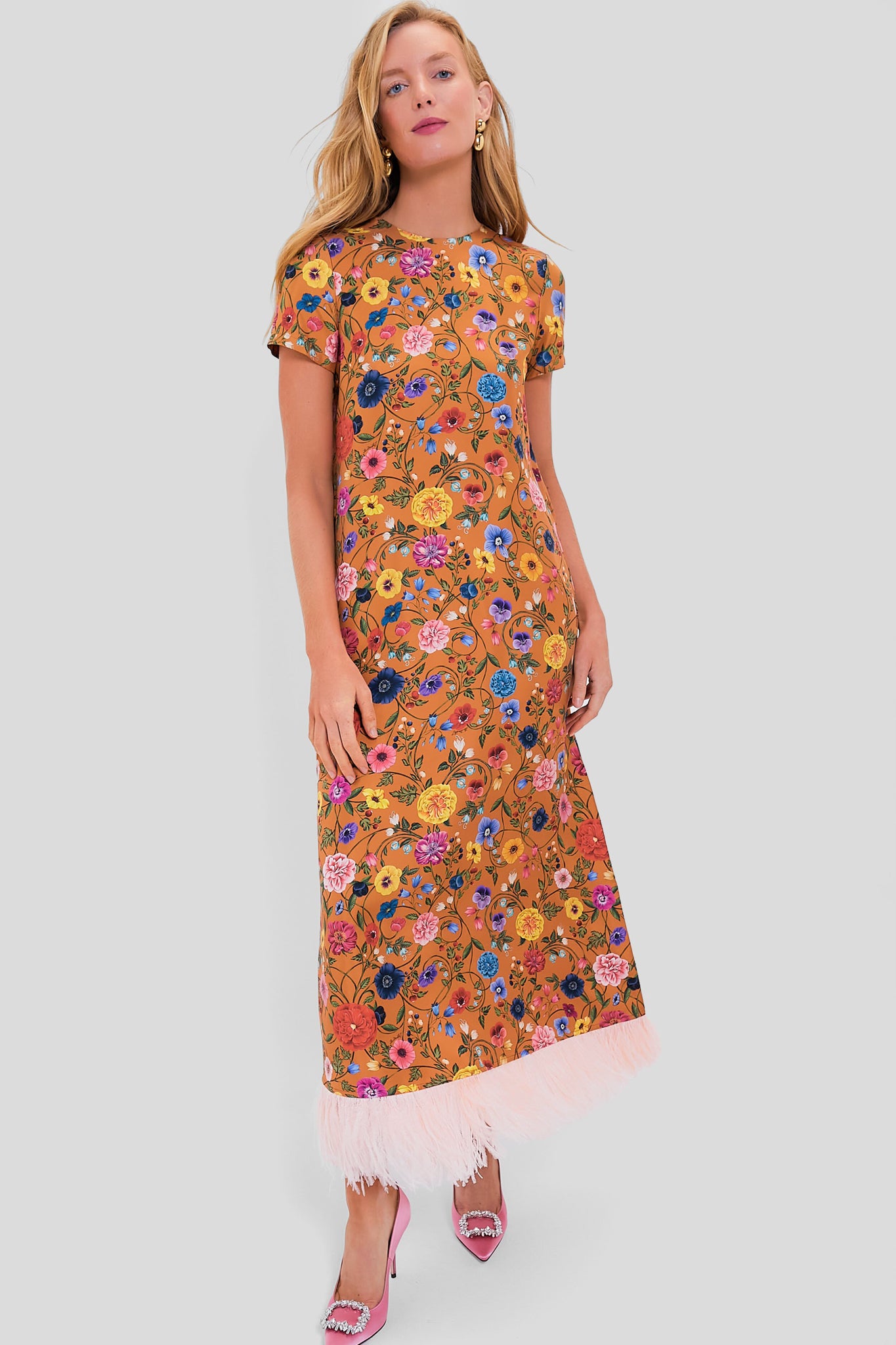 la double j orange dress La DoubleJ Dresses Women