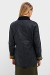 Navy Beadnell Wax Jacket