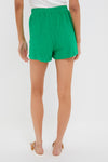 Green Terrycloth Driftwood Shorts