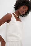 Natural Linen Roma Top 2