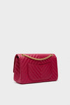 CHANEL Red Reissue 2.55 Flap Bag Calf Leather