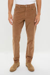 Maple Brown Stretch Terry Corduroy 5 Pocket Pant
