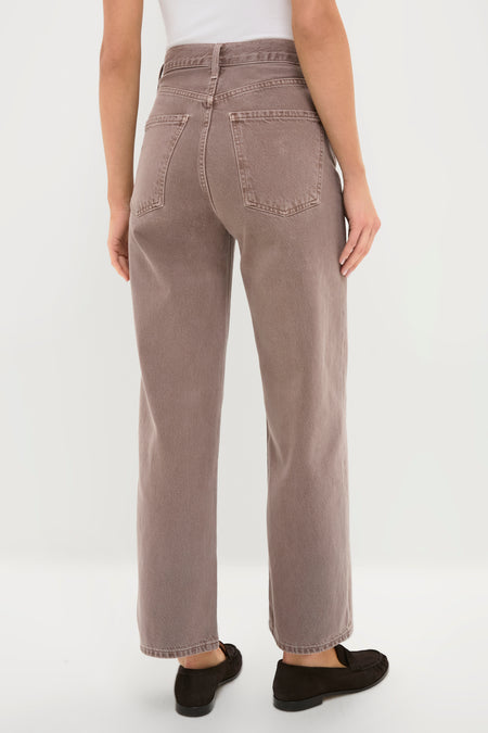 Ceramic High Rise Wide Leg Ren Jean