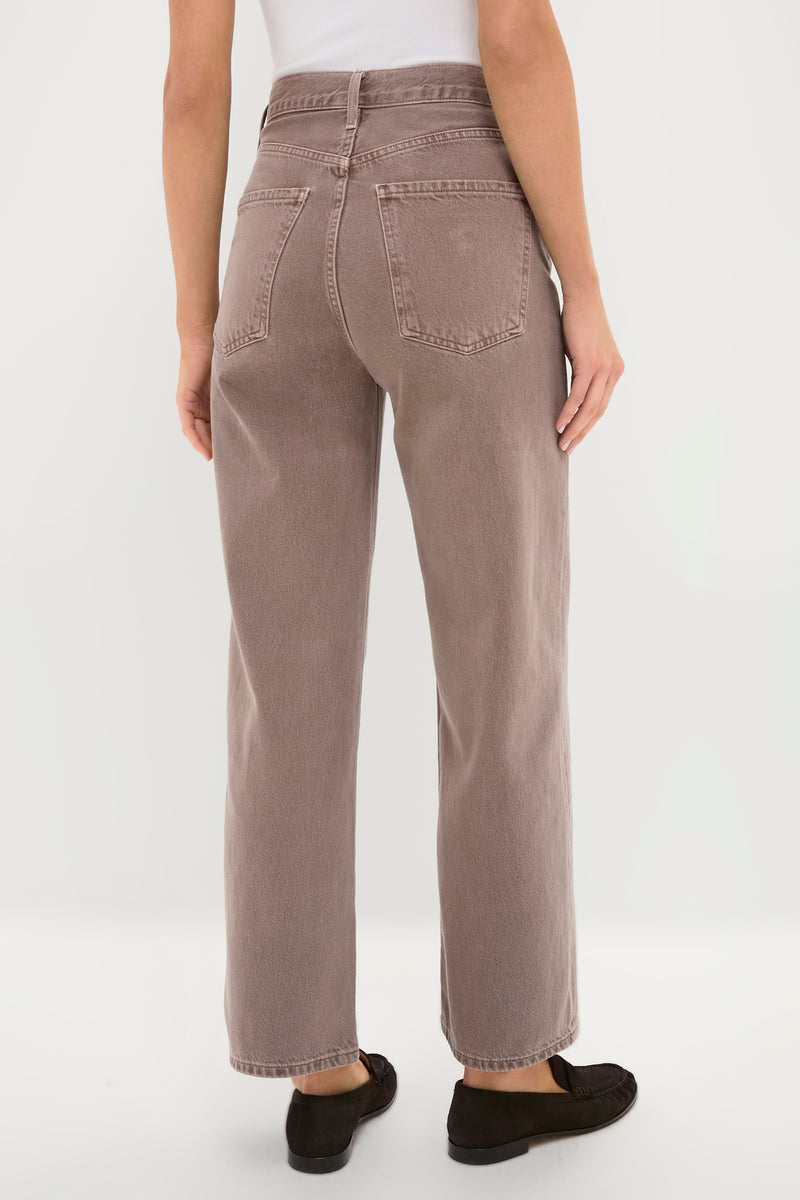 Ceramic High Rise Wide Leg Ren Jean