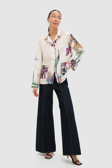 Iris Pajama Shirt
