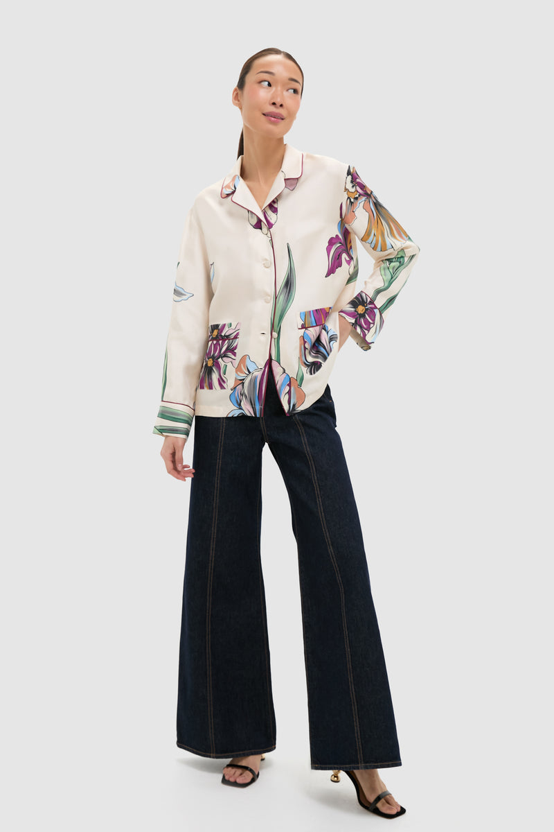 Iris Pajama Shirt