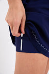 Navy 15 Inch Performance Jersey Halliet Golf Skirt