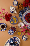 Wildbird Blu Oval Platter