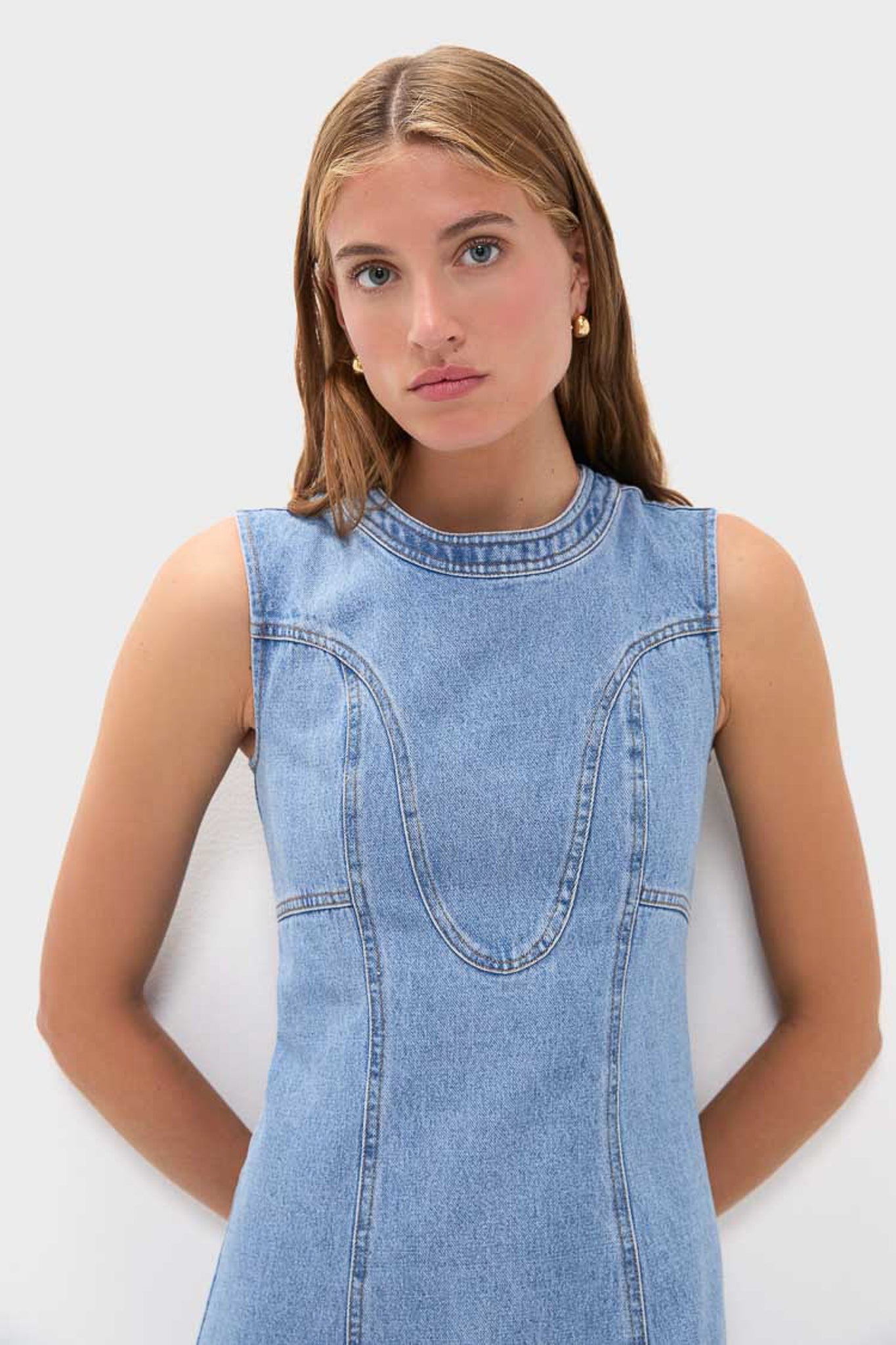 Vintage Denim Sedona Dress | Hunter Bell