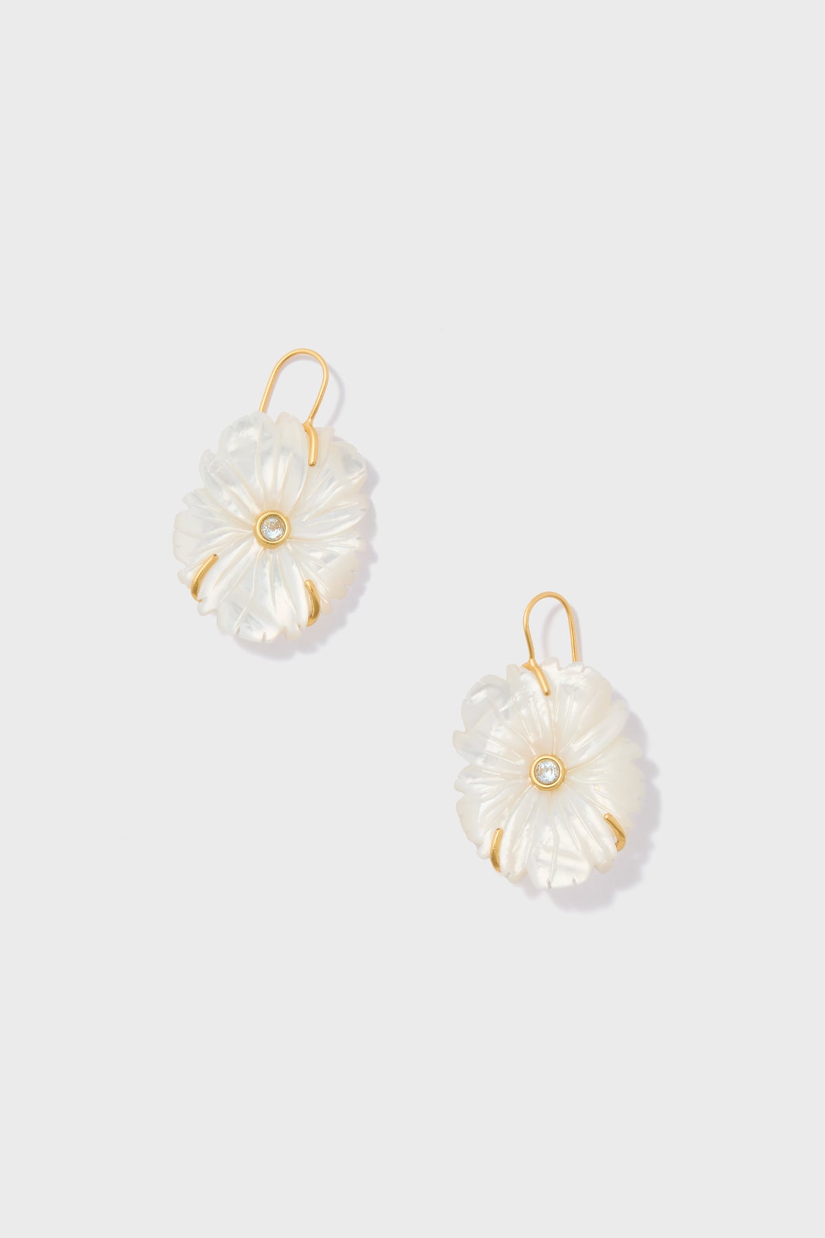 Mother of Pearl New Bloom Earrings