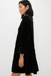 Black Velvet Kenzo Dress