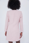 Pink Tweed Birkley Dress